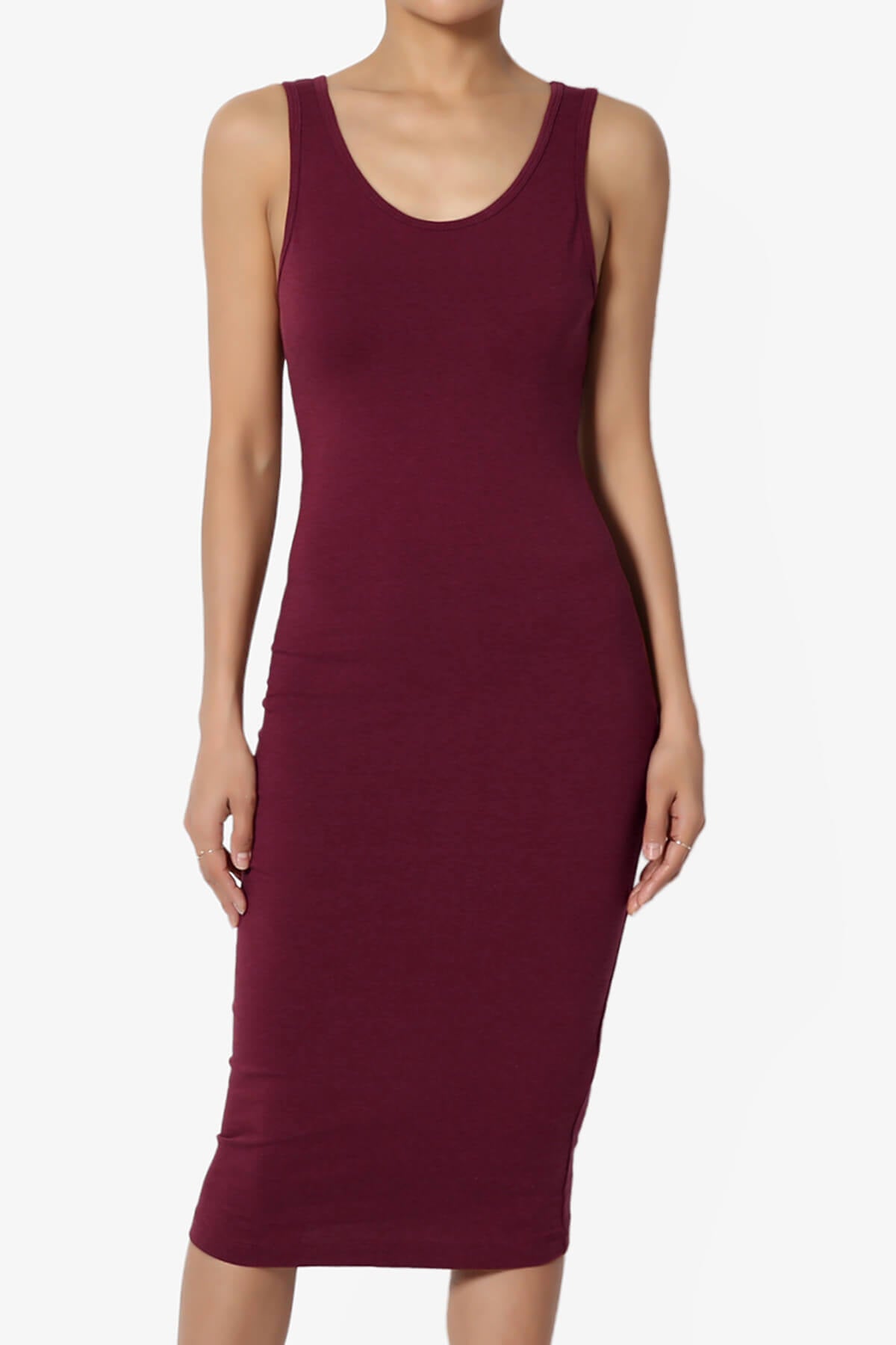 Fontella Sleeveless Bodycon Midi Dress