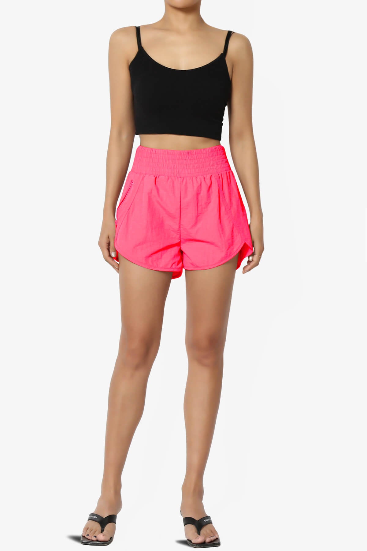 The Way Home Running Shorts w Zip Pocket PLUS