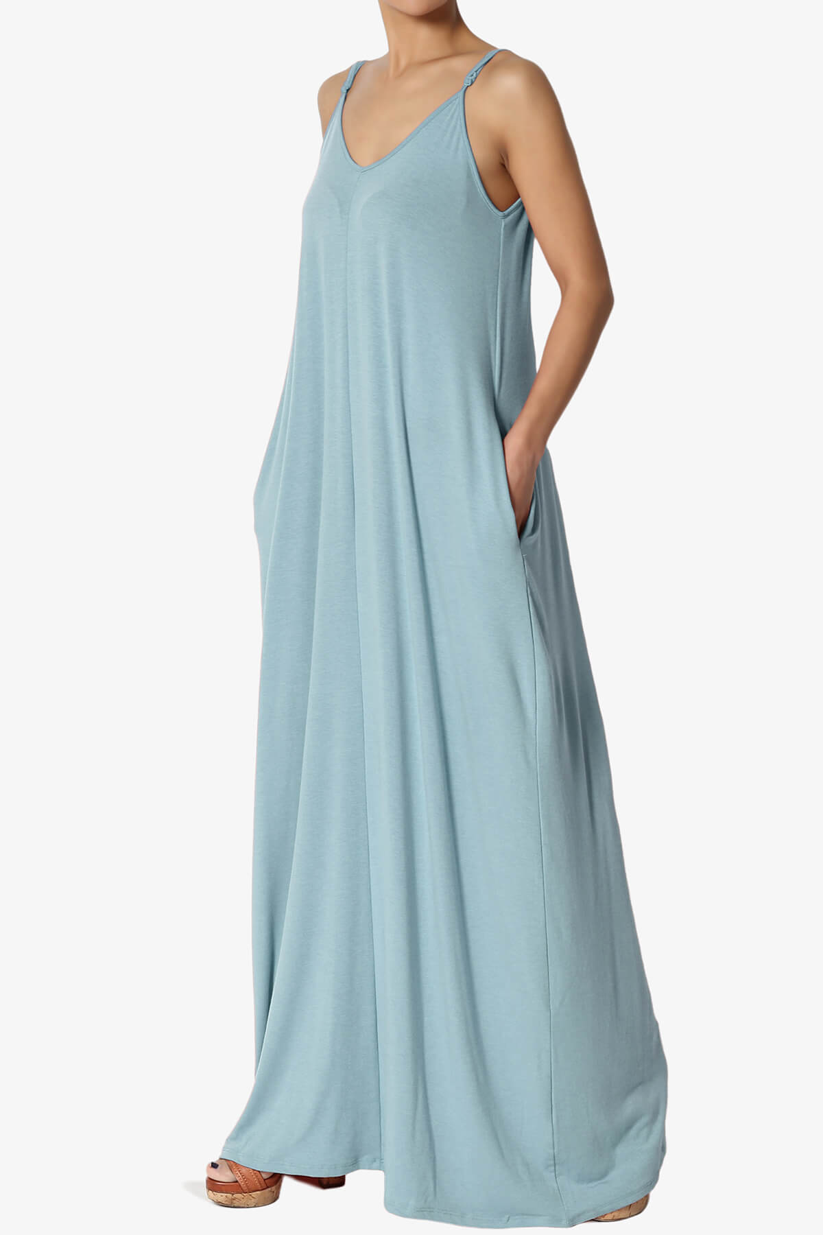 Venus Pocket Cami Maxi Dress