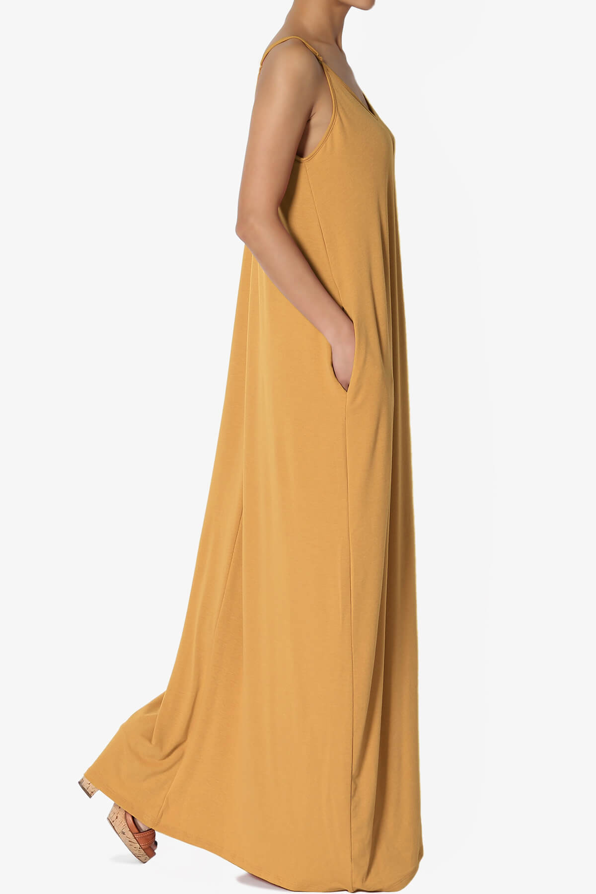Venus Pocket Cami Maxi Dress