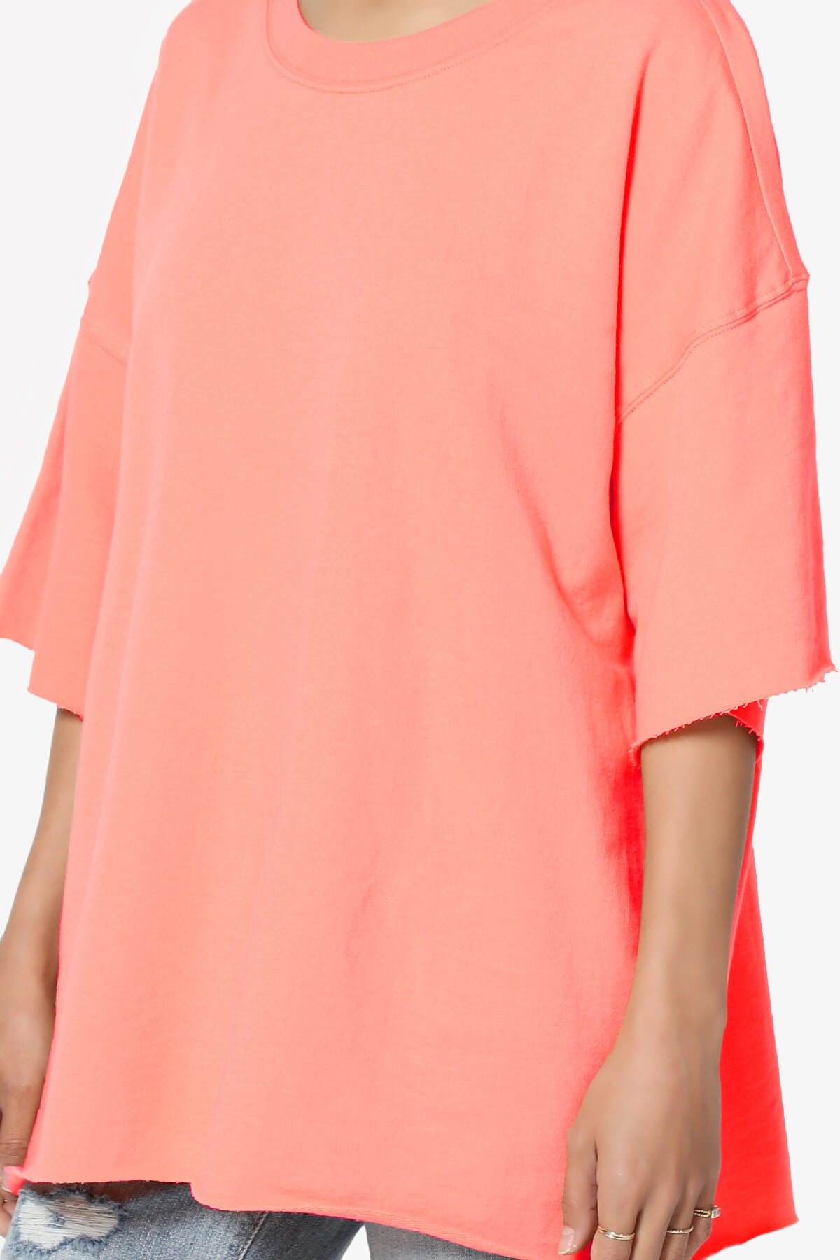 Danube Drop Shoulder Cotton Top PLUS